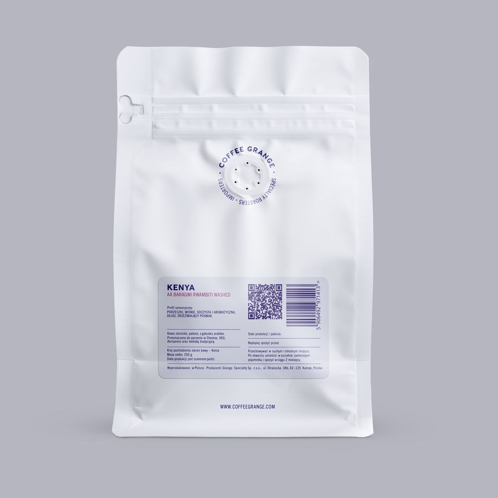 Kenya AA Baragwi Rwambiti Washed - obrazek 3